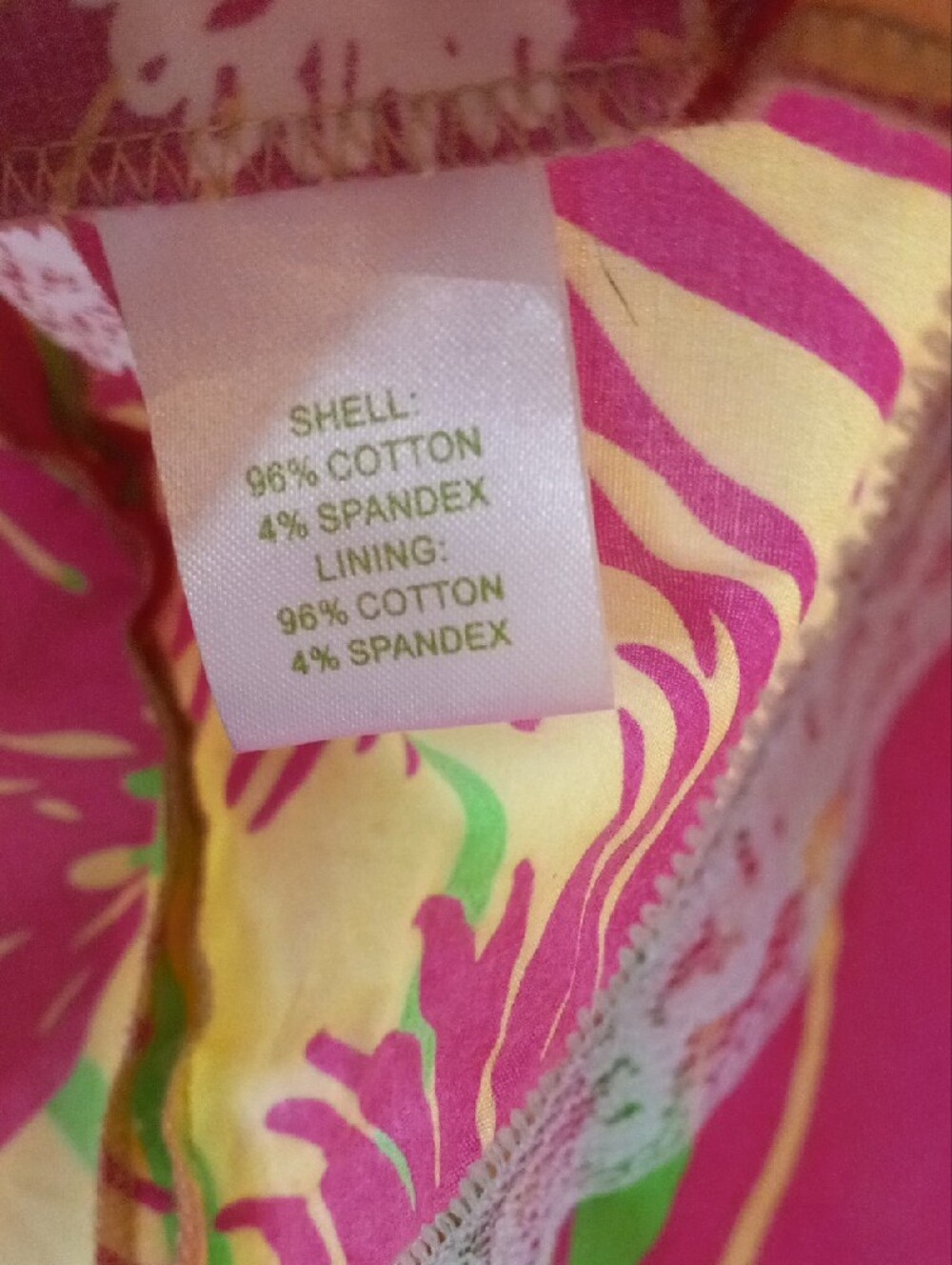 Lilly Pulitzer Pink floral Halter Top size 4 - Picture 8 of 8